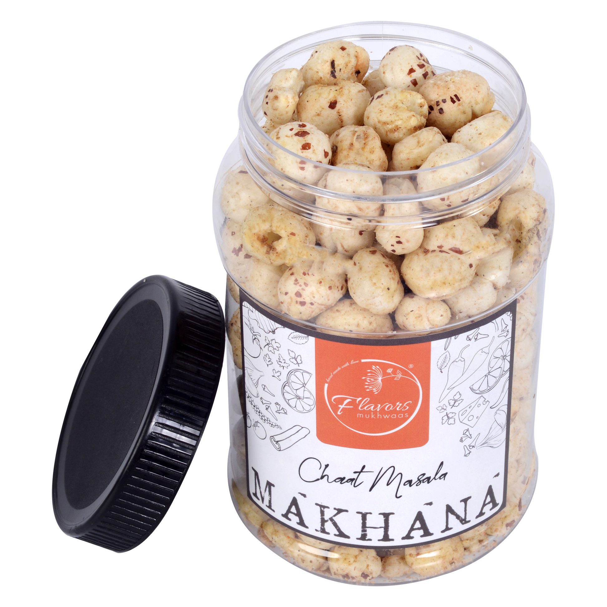 Chaat Masala Makhana (Fox Nuts) flavors mukhwaas